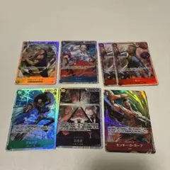 ワンピースカードゲーム SR パラレル 6枚セット - メルカリ