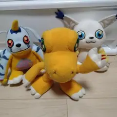 デジモンアドベンチャー エクスブイモン アンキロモン ぬいぐるみ