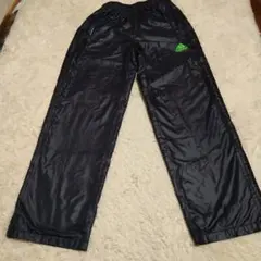 adidas ジャージパンツ シャカシャカ　黒　140