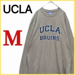 ‪【UCLA】 長袖 カレッジロゴ プリント Tシャツ ビッグシルエットのサムネイル