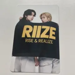 RIIZE RIIZING LOUD ユニットトレカ ソンチャン ショウタロウ