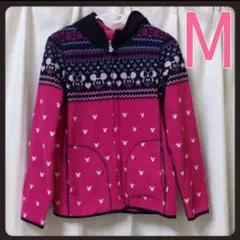 UNIQLO ディズニー コラボ フリース パーカー M ミッキー ミニー
