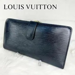 ルイヴィトン エピ コンチネンタル ヴィエノワ 長財布 黒