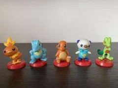 【5種】チョコエッグ　ポケモン フィギュア