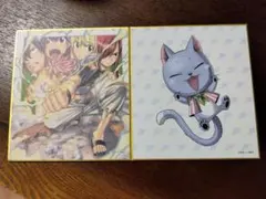 FAIRYTAIL　トレーディングミニ色紙　２枚セット