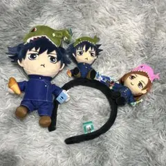 USJ ユニバ 呪術廻戦 伏黒恵 釘崎野薔薇 カチューシャ ぬいぐるみ グッズ