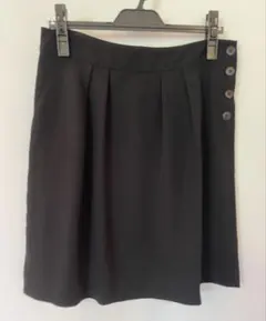 agnes b. PARIS フレアスカート ブラック サイズ40のサムネイル
