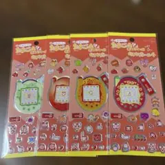 たまごっち 赤いシリーズ キラキラシール 4枚セットのサムネイル
