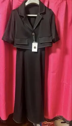 半袖スリップドレス Mサイズ