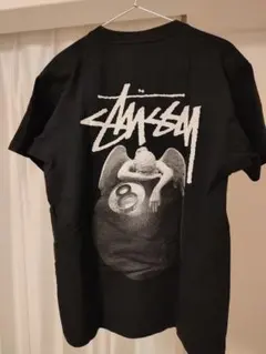 ⭐️OLD STUSSYオールドステューシー⭐️sizeL⭐️エイトボール⭐️⭐️ブラック 80's OLD STUSSY エイトボールTEE 