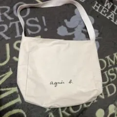 agnès b. VOYAGE ショルダーバッグ アイボリー