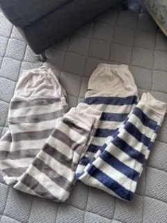 マタニティパンツ　もこもこ2点セット　ルームウェア