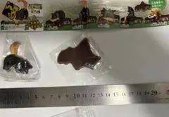 カプセルトイ 木彫り熊 鮭の逆襲