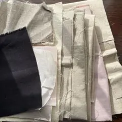 麻・麻混・綿麻　ハギレセット