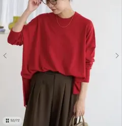 【2025AW】relume BiellaYarnワイドクルーネックニット