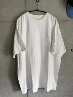【美品】Graphpaper オーバーサイズ ポケットTシャツ 白 フリーサイズのサムネイル