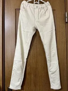 【美品】Right-on MPS クリーム色 ロングパンツ 150