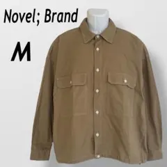 Novel; Brand メンズ オーバーシャツ M ミリタリー (U13)☆