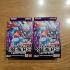 新品未開封】紫黒ルフィ スタートデッキ×2 st26 ワンピースカード