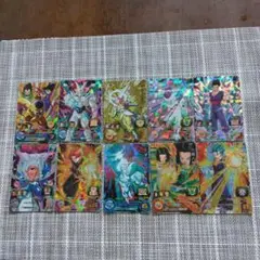 ドラゴンボールのレアカード１０枚