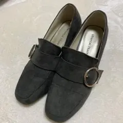 Oriental Traffic ダークオリーヴスエードシューズ