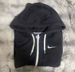 NIKE ジップパーカー　黒