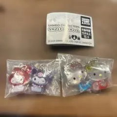 サンリオ なかよしドロップチャーム キティ&ミミィ マイメロディ&クロミ　2種