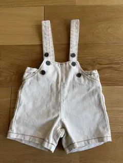 MONBEBE サロペット　ロンパース 　Sサイズ　80〜90センチ