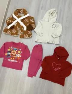 女の子まとめ売り　女の子100 キッズ服 トレーナー 7点セット 100cm~