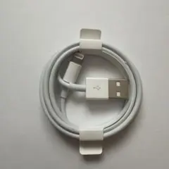 Lightningケーブル USB-A ホワイト　iPhone