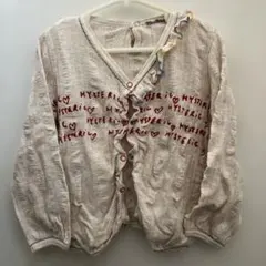 HYSTERIC MINI ウサギプリント　カーディガン