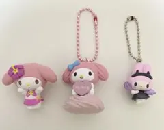 マイメロディ　ガチャガチャ　3点セット