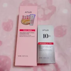 アヌア ナイアシンアミドセラム 桃 クレンジングフォーム