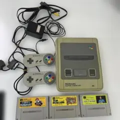 スーパーファミコン 本体＋カセット3本セット