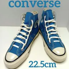 コンバース オールスター US オリジネーター HI ブルー22.5cm　330