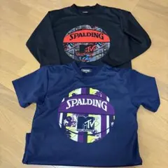 SPALDING MTVロゴ Tシャツ 2枚セットのサムネイル