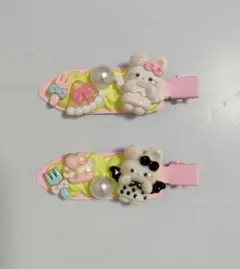 ホイップデコ　ヘアクリップ2個セット