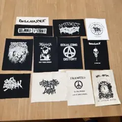 布パッチ/ハードコア/クラスト/パンク ❶