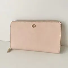 【TORY BURCH】トリーバーチ　長財布　ペールベージュ　うすピンク