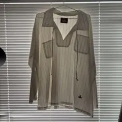 Vivienne Westwood MAN シアーストライプ スキッパーシャツのサムネイル