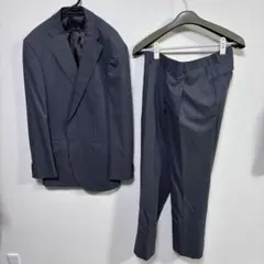 CHRISTIAN ORANI ストライプスーツ ダークグレー