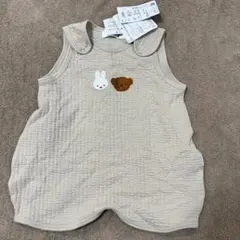 【新品未使用】 ミッフィー スリーパー 70〜80サイズ ベージュ 2way