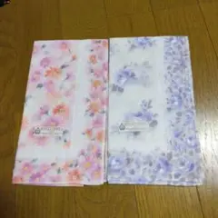 【新品未使用】ROYAL OPERA 花柄ハンカチ2枚セット