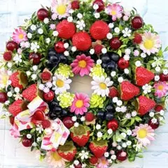 苺フルーツ♡フラワーリース