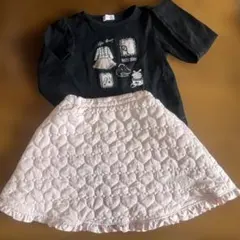 メゾピアノ ２点セット　トップス　スカート