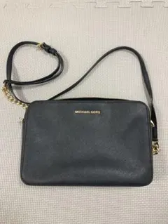 値下げ　MICHAEL KORS ブラック ショルダーバッグ