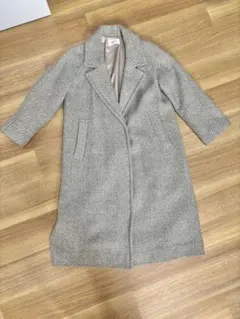 FRAY I.D ベージュ ヘリンボーン ロングコート