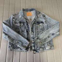 Stradivarius デニムジャケット XL ライトブルーのサムネイル