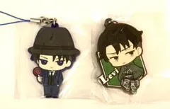 進撃の巨人　リヴァイ ラバーストラップ