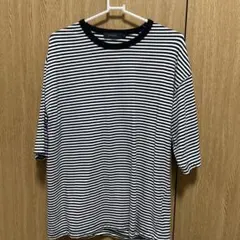 RAGEBLUE ボーダー Tシャツ ブラック Mサイズ
